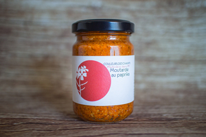 moutarde au paprika 145 g BIO