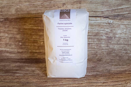 Farine pour tresse brioche et pizza 1 kg BIO