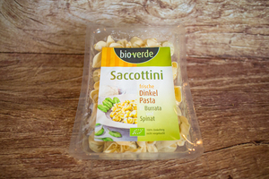 saccottini épeautre, burrata et épinards 250 g BIO