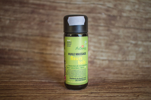 Huile de massage fleur et bois 50 ml 