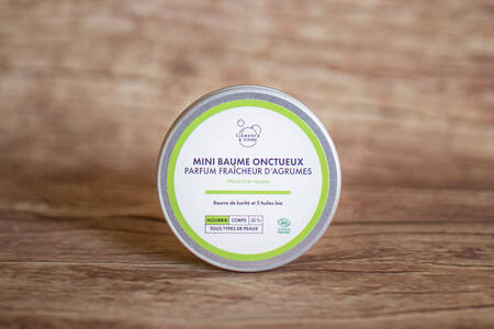 Mini baume onctueux parfum fraîcheur d'agrumes 50 ml BIO