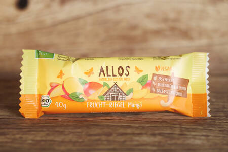 barre noix de cajou et mangue 40 g BIO