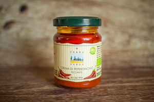 Pâte de piment rouge piquant 120 g BIO