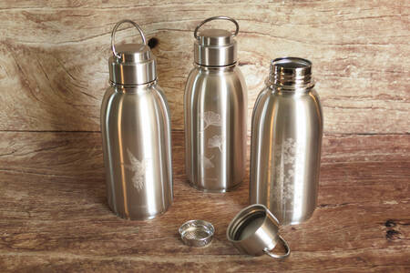 Gourde isotherme avec infuseur  