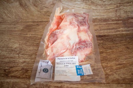 émincé de brème lac léman  