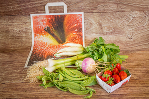 Sac prêt à emporter hyperlocal p'tit  BIO