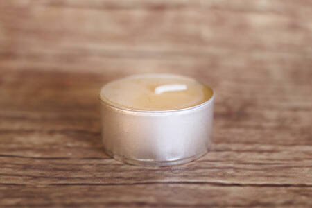 Bougie chauffe-plat en cire d’abeille  