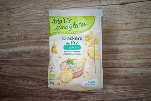 crackers de riz au romarin sans gluten 40 g BIO
