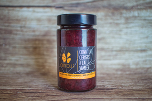 confiture cerise et vanille 230 g BIO