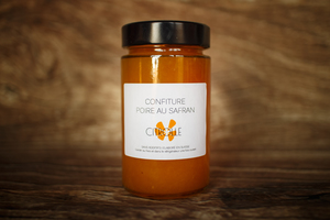 confiture poire au safran 230 g BIO